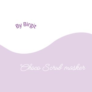 Choco scrub masker